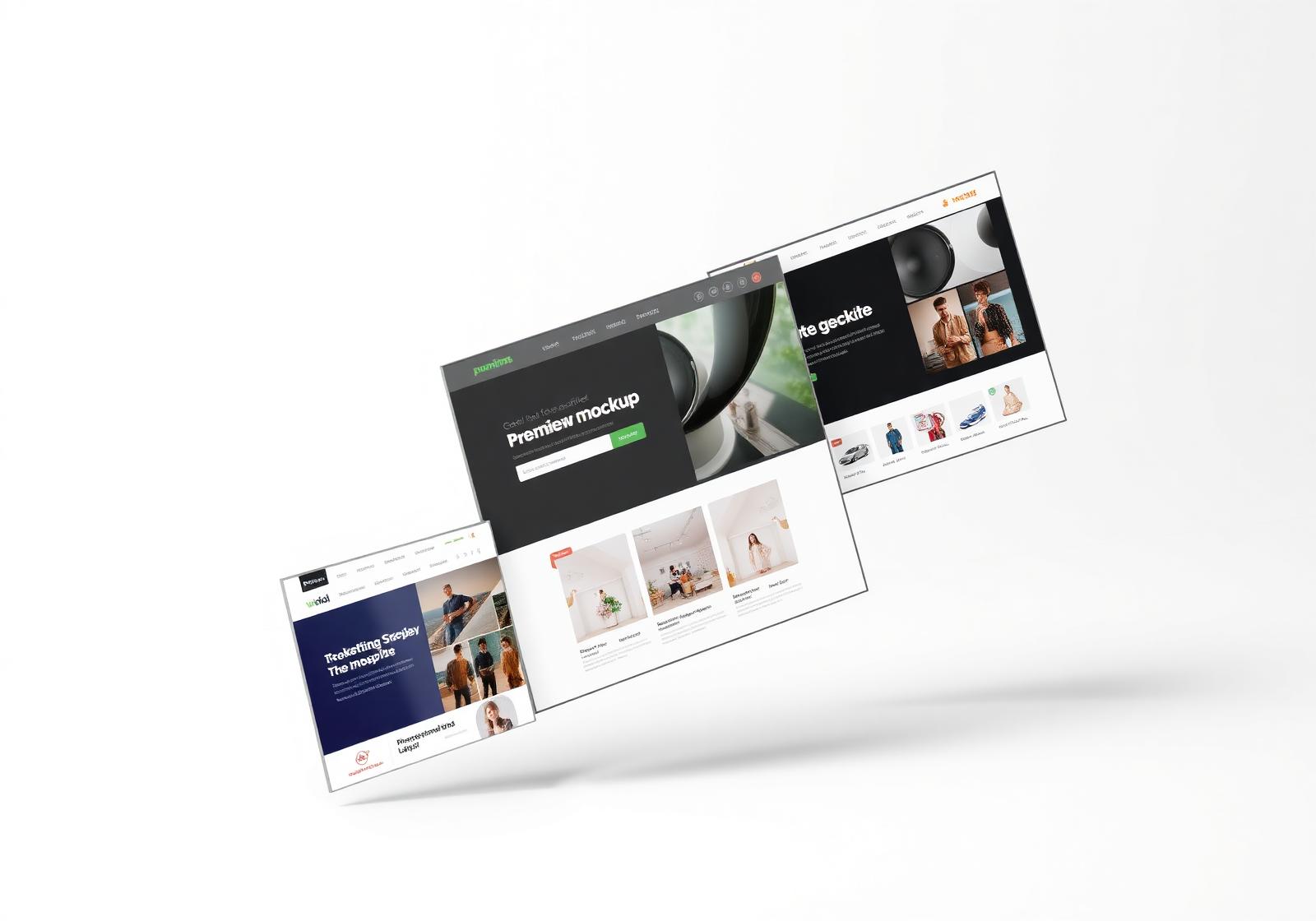 Premium Shopify theme previews